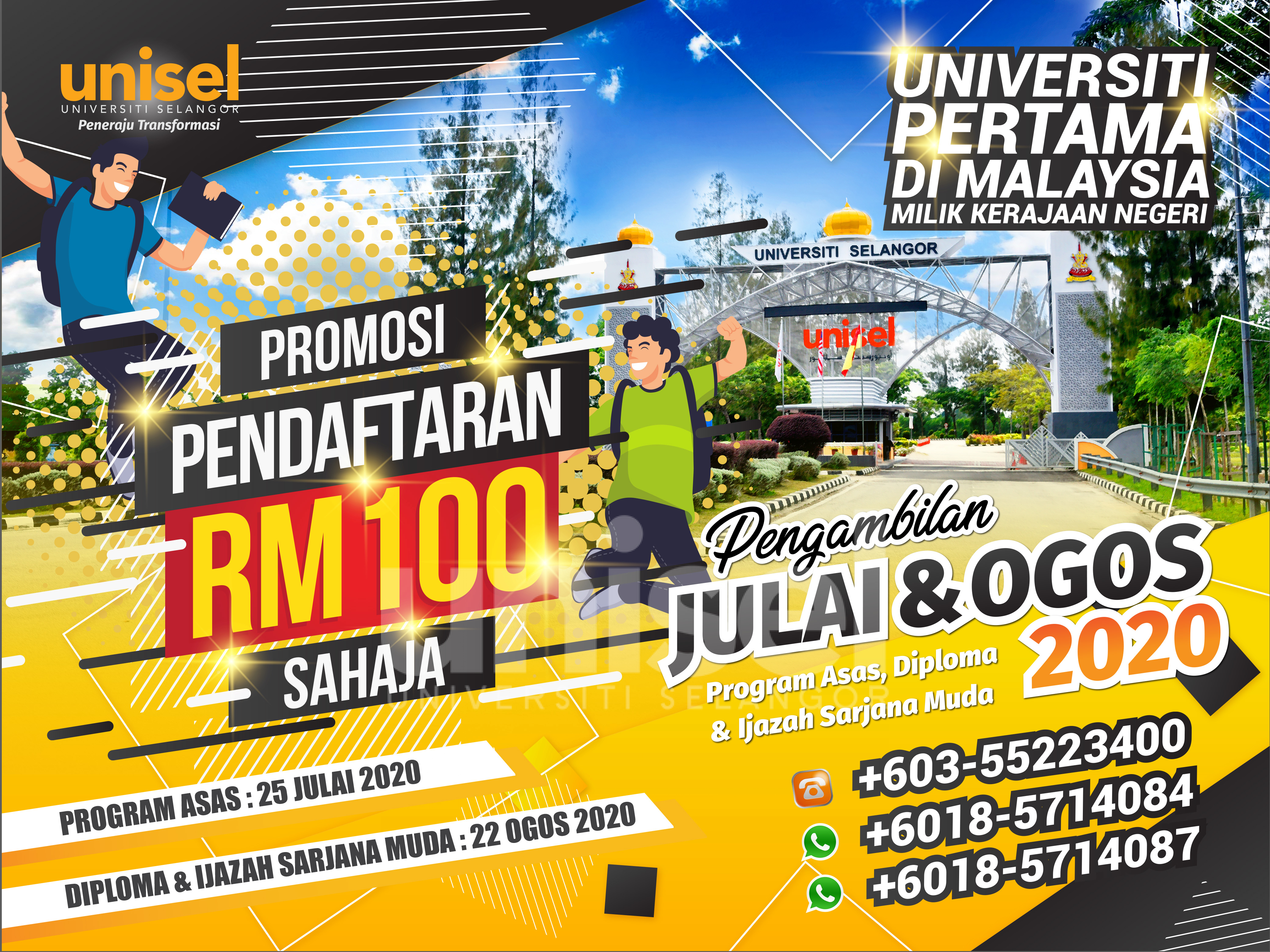 Online Application Unisel Universiti Selangor